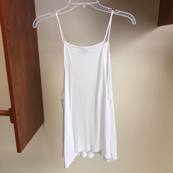 Aritzia Wilfred White Swing Tank Top - Picture 3 of 6